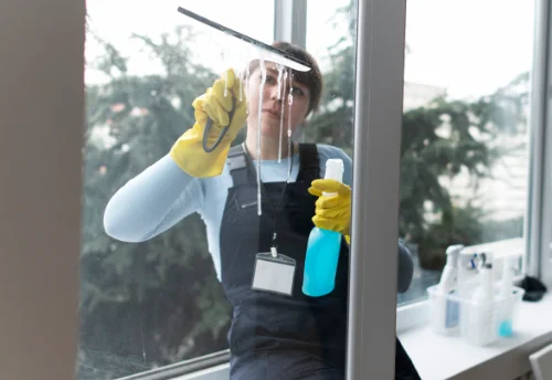 Nettoyage de vitres intérieures et extérieures à Davrey